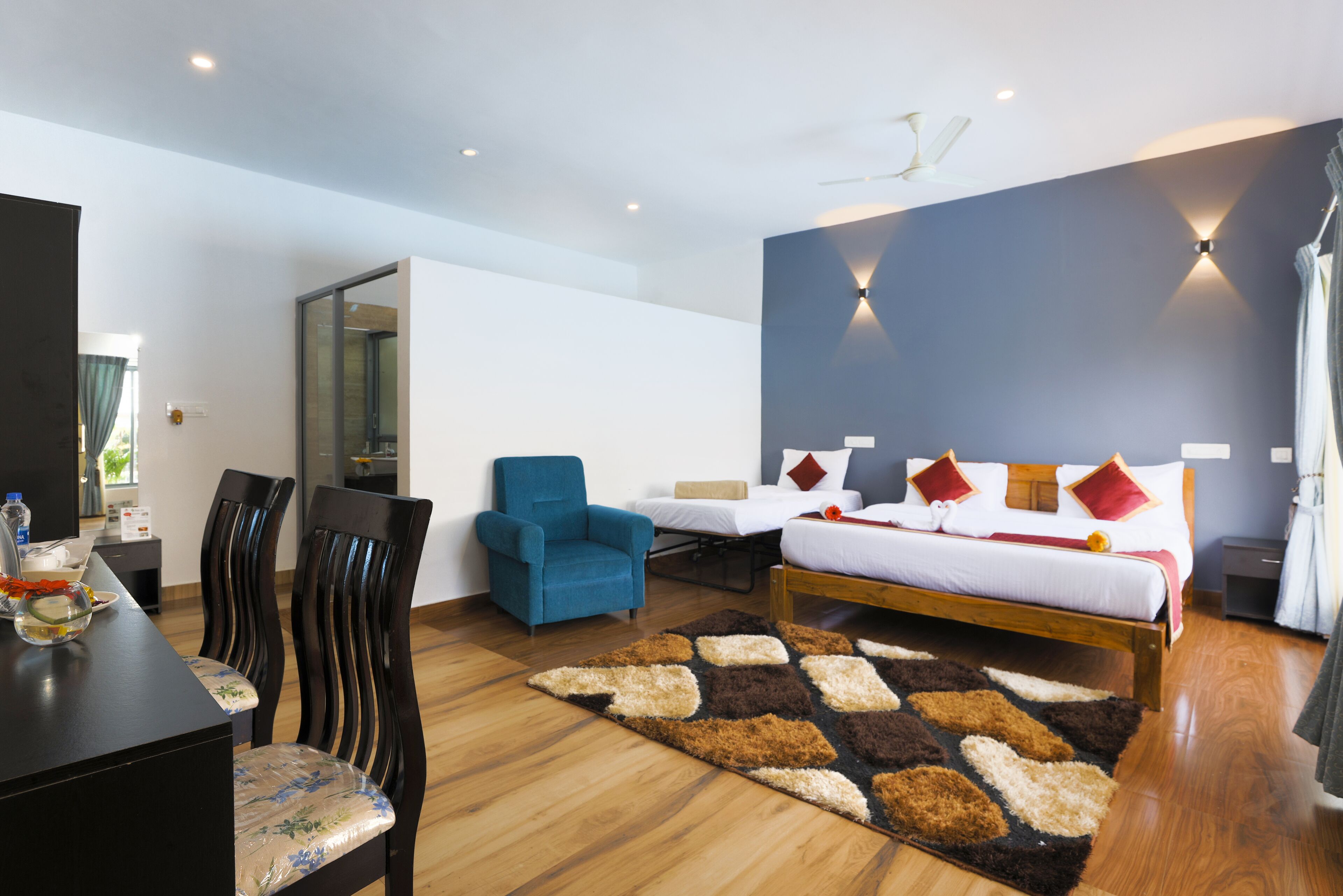 Caja de seguridad en la habitación, escritorio y wifi gratis 