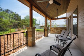 Terrace/patio - Edge of Main 5- Vineyard Views! (Fredericksburg)