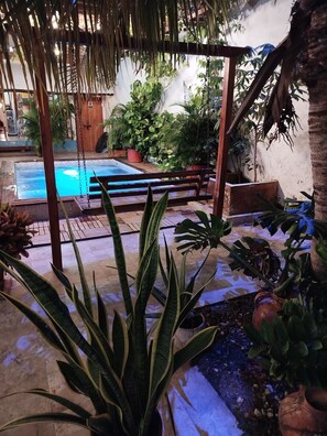Shared Dormitory, 1 Bedroom, Smoking, Patio | Pool