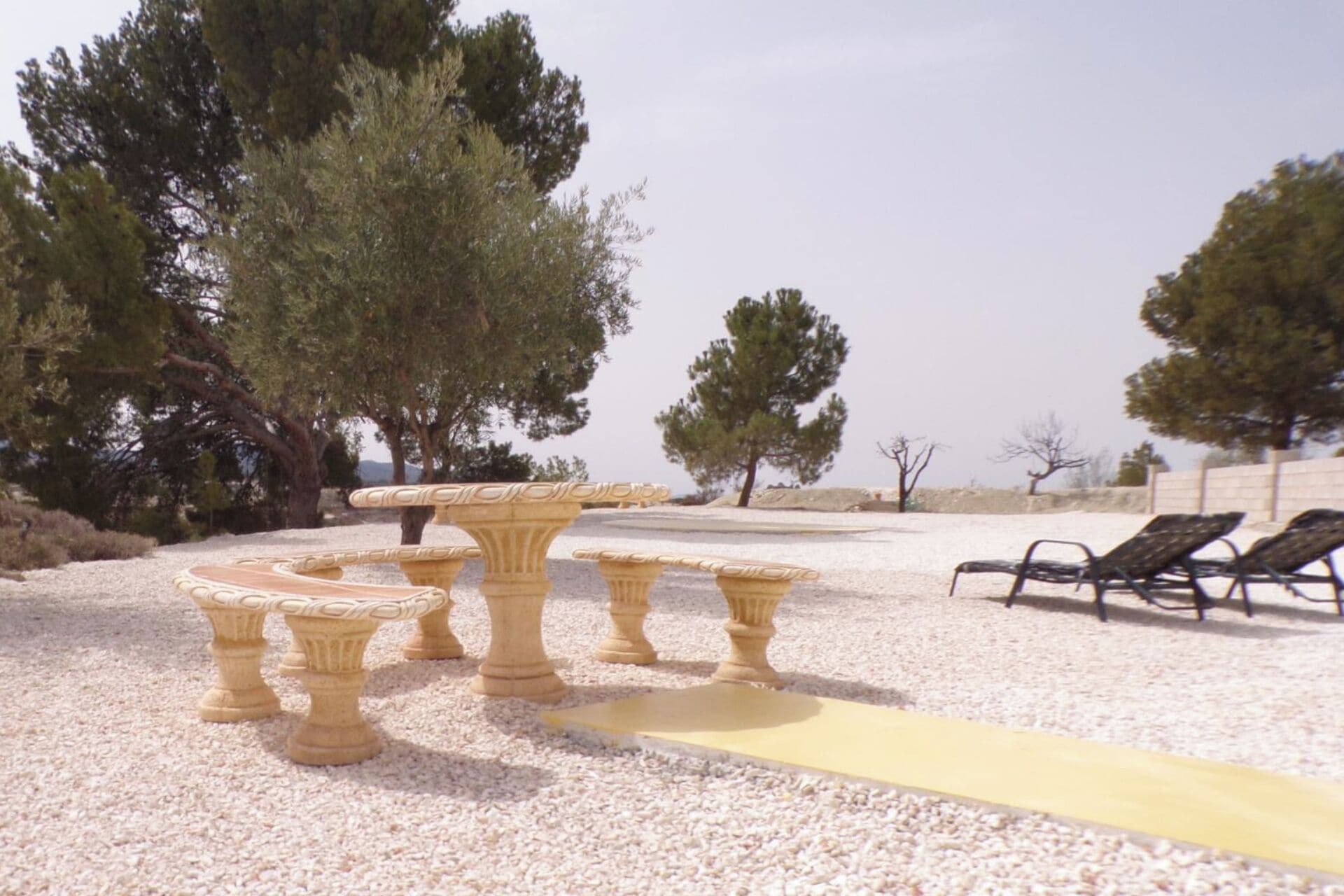 Enceinte de l’hébergement