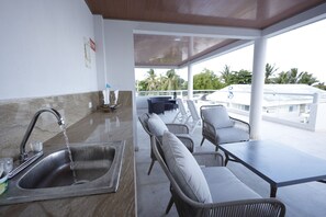 Terrace/patio - Alkas Paradise guest house and lodging (San Andrés)