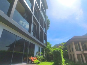 Apartment, 1 Schlafzimmer, barrierefrei, Balkon | Außenbereich