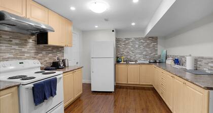 Gorgeous,spacious and bright 3 bedroom Walkout Basement!