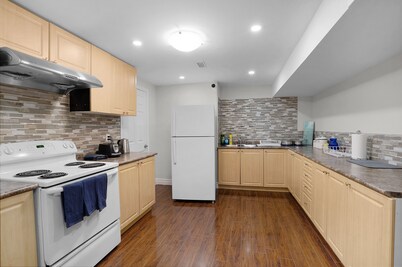 Gorgeous,spacious and bright 3 bedroom Walkout Basement!