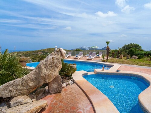 Cana Molí, ecohouse with sea views