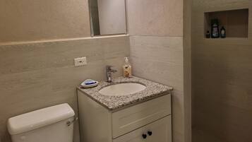 Handdoeken, zeep, toiletpapier