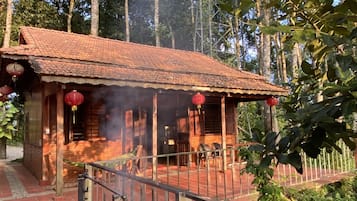 Bungalow dành cho gia đình | 1 phòng ngủ, bộ đồ giường cao cấp, chăn bông, két bảo mật tại phòng