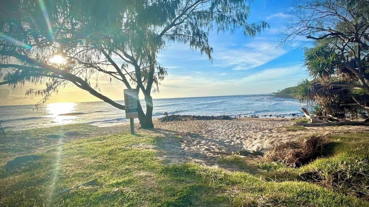 Beach nearby