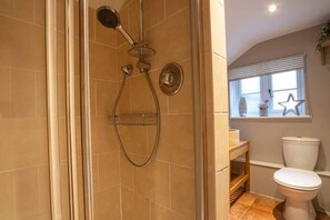 Shower, hair dryer
