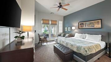 1 bedroom, iron/ironing board, travel crib, WiFi