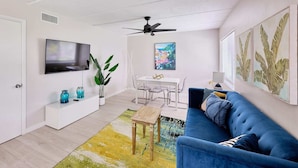 Living area - Elegant 2BR Haven by the Water (Riviera Beach)