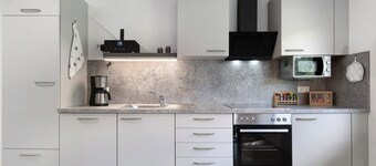 Apartment 'Ferienwohnung am Wasserfall' with Mountain View, Shared Garden and Wi-Fi