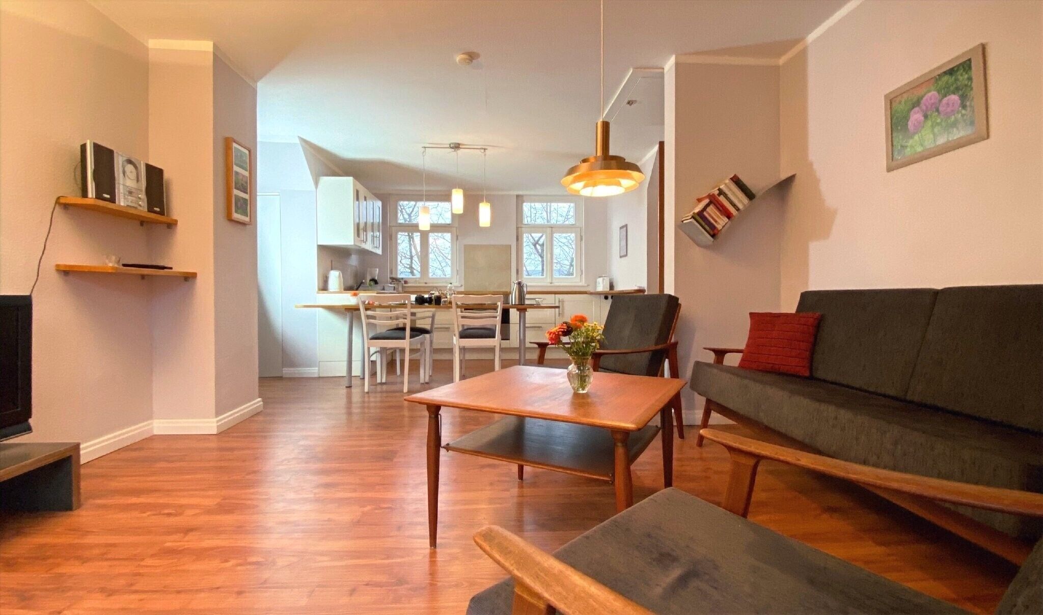 Fernseher, Stereoanlage