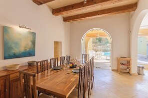 Family House, Multiple Bedrooms (OneFifty Gozitan Villa and Pool) | Dining - Onefifty Gozitan Villa and Pool (Xaghra)