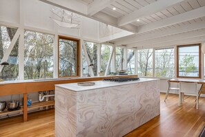 Interior - Charming Cottage with Panoramic Views (East Boothbay)