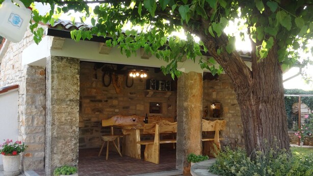 Terrace/patio - Apartment in Croatia near the Coast (Rakalj)