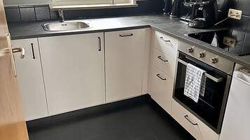 Kühlschrank, Ofen, Herdplatte, Geschirrspüler
