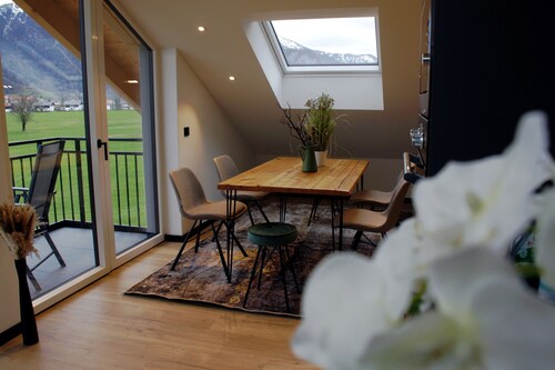 Ferienwohnung Kampen 65 qm, Offener Wohnraum, 2 Schlafzimmer, Süd-balkon