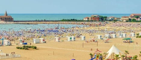 On the beach