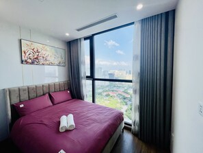 Apartamento família | 2 quartos, quartos à prova de som, ferros/tábuas de passar roupa