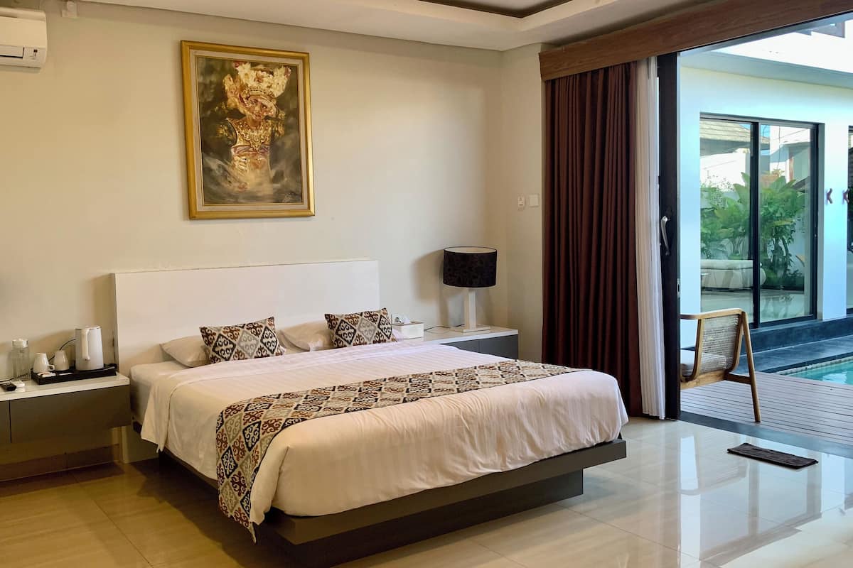 Eenvoudige kamer, 3 slaapkamers, uitzicht op de stad | Geluiddichte muren, gratis wifi, beddengoed