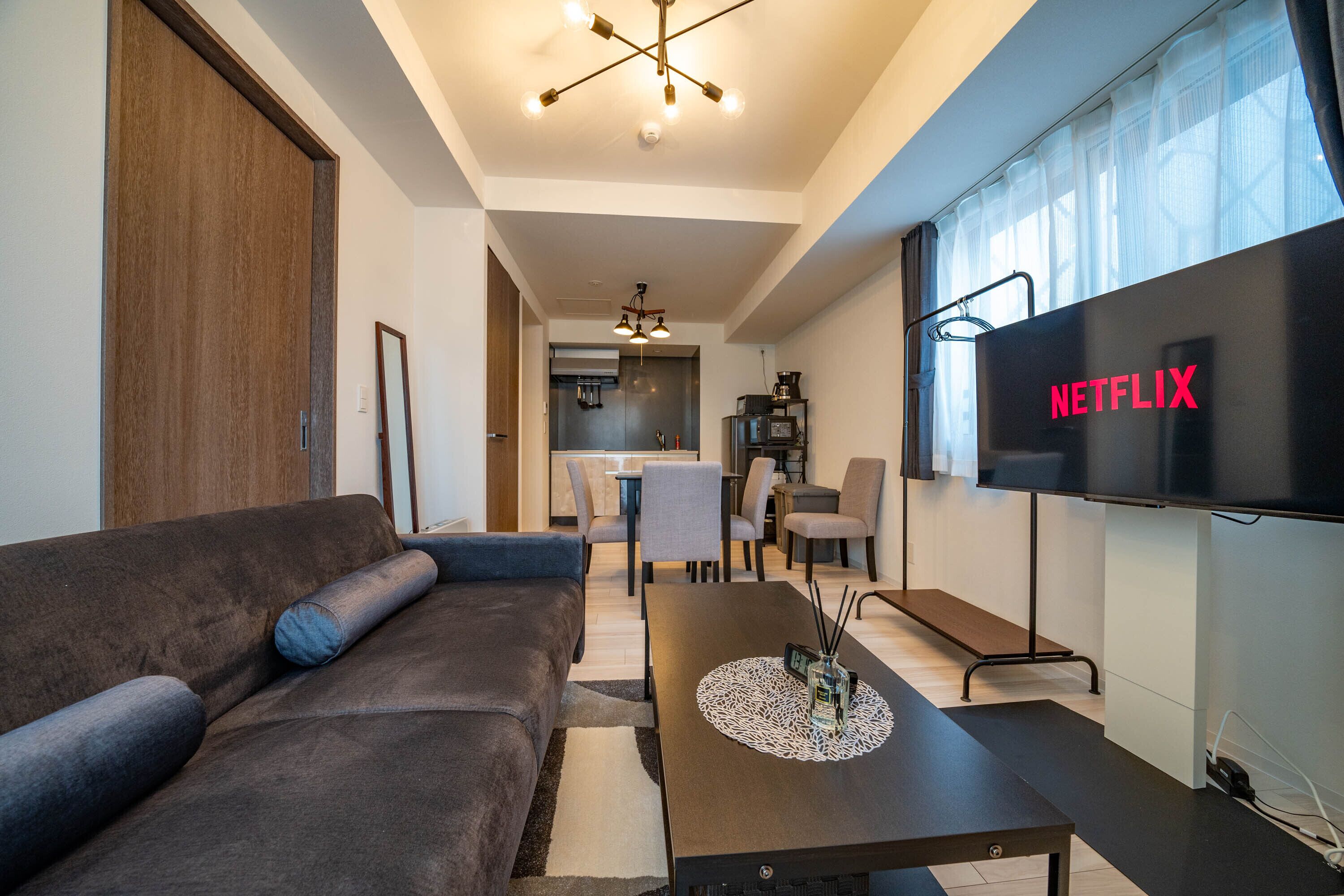 Departamento empresarial | Área de sala de estar | Televisión de pantalla plana 