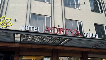 Fassade der Unterkunft