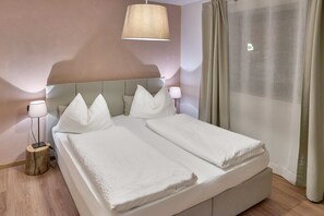 Appartement, 2 chambres, balcon, vue jardin