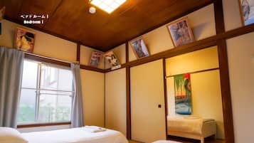 3 bedrooms, iron/ironing board, internet, bed sheets