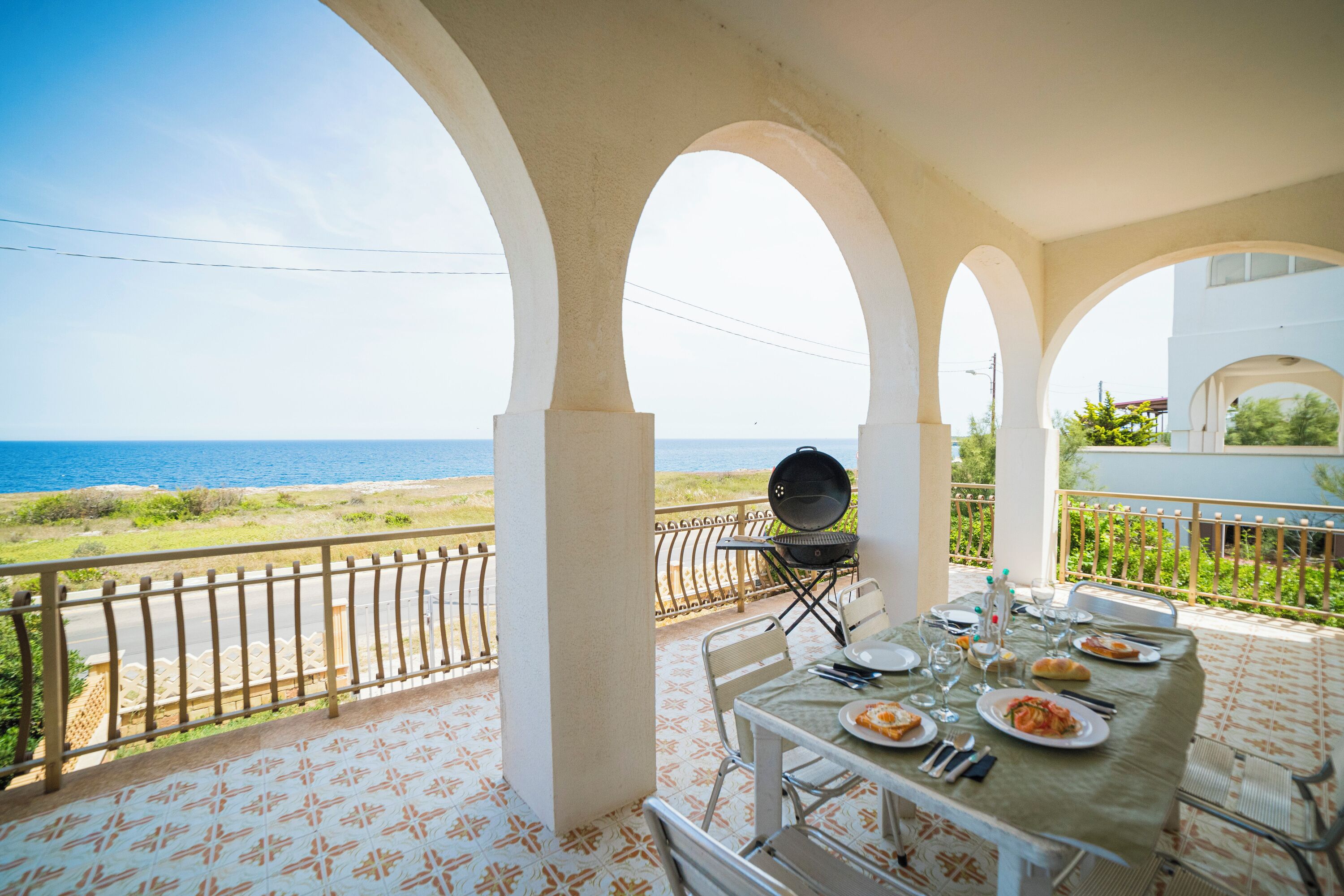 標準單棟房屋, 多間臥室 (Casa Panorama 1 In Front Of The Sea) | 室外用餐