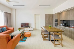 Basic Apartment, 2 Bedrooms | In-room dining - By The Sea Batu Ferringhi (George Town)