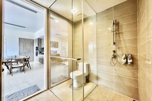 Basic-Apartment, 2 Schlafzimmer | Badezimmer