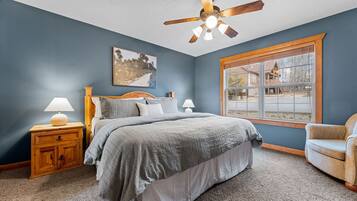 4 bedrooms, iron/ironing board, travel crib, WiFi