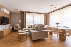 公寓 | 1 多间卧室、办公桌、笔记本电脑工作区、隔音