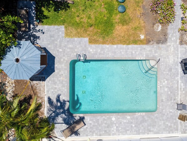 Una piscina climatizada