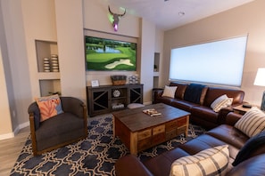 Smart TV, books - La Palmera by J & Amy B105512056 (Mesquite)
