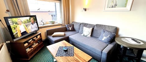 Televisie, boeken en een stereo