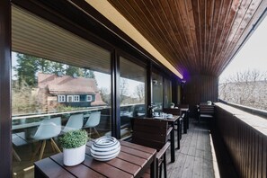 Outdoor dining - Holiday Apartment Herzogchalet (Braunlage)