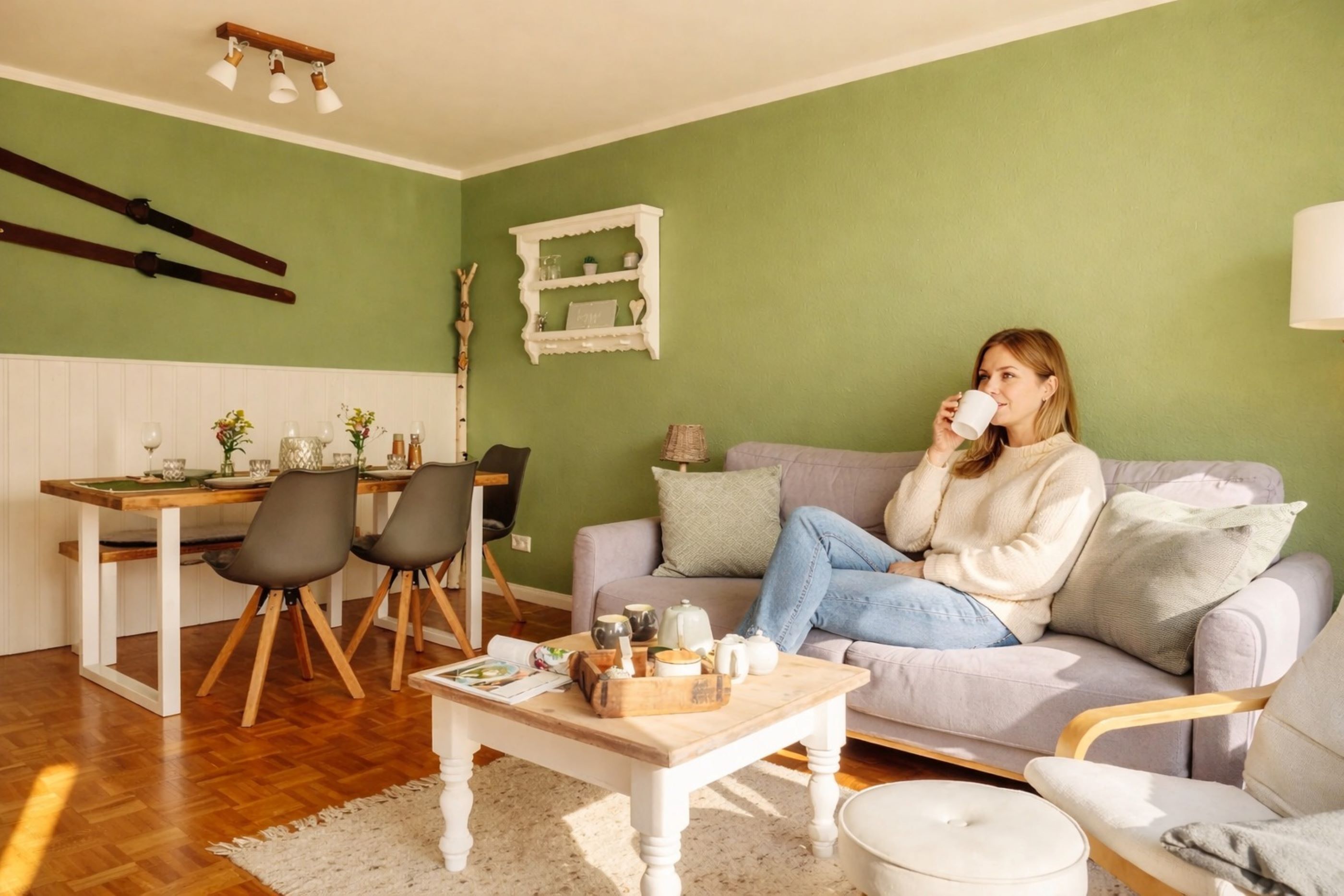 TV, books, video library