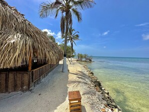 Vue sur la plage