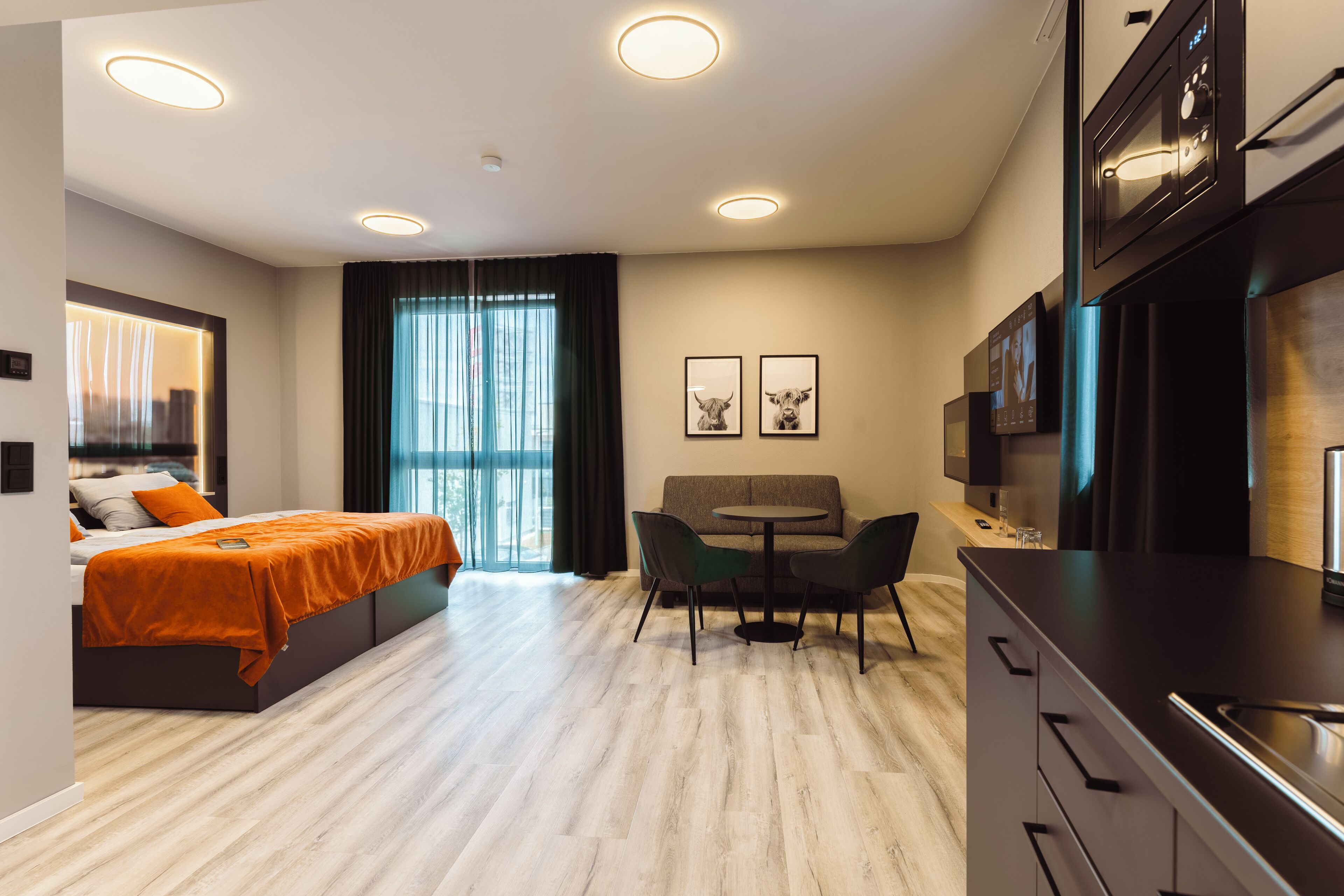 Large Studio | Wifi gratis y ropa de cama 