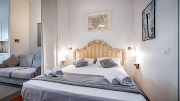 1 bedroom, iron/ironing board, travel crib, free WiFi