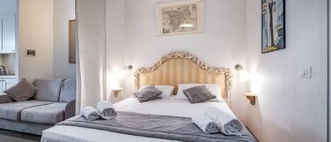 1 多间卧室、熨斗/熨衣板、旅行婴儿床、免费 WiFi