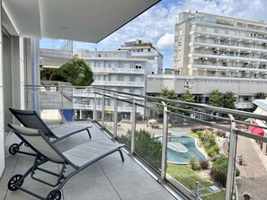 Property grounds - Holiday apartment with balcony, air conditioning and internet (Lignano)