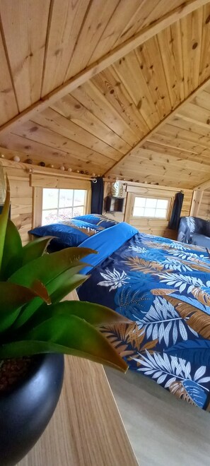 1 makuuhuone, vuodevaatteet