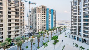 Apartemen Deluks | Pemandangan balkon