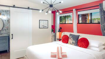 1 chambre, fer et planche à repasser, accès au Wi-Fi (inclus)