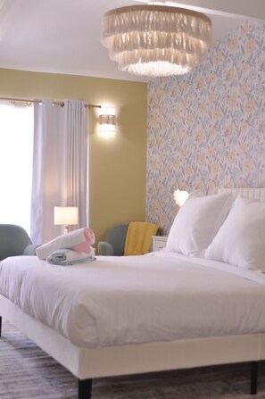 1 chambre, fer et planche à repasser, Wi-Fi gratuit, draps fournis