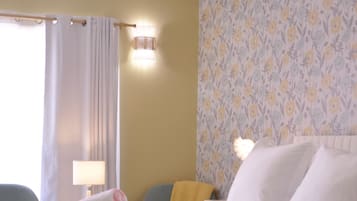 1 makuuhuone, silitysrauta/-lauta, ilmainen Wi-Fi, vuodevaatteet