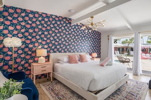 1 habitación, tabla de planchar con plancha, wifi gratis y ropa de cama 